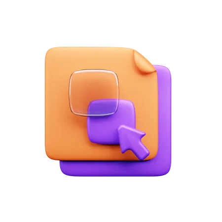 Window size  3D Icon