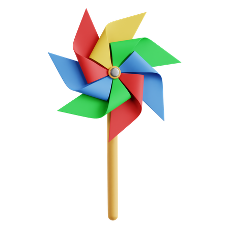 Windrad  3D Icon