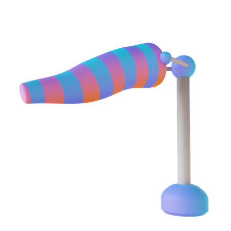 Windrichtung  3D Illustration