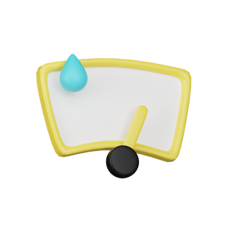 Windshield Washer Station  3D Icon