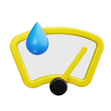 Windshield Washer Station  3D Icon