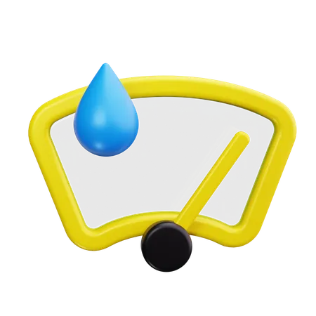 Windshield Washer Station  3D Icon