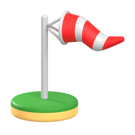 Windsock  3D Icon