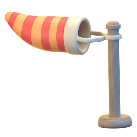 Windsock  3D Icon