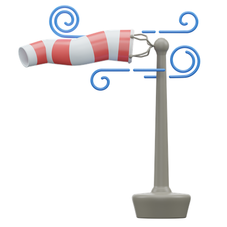 Windsock  3D Icon