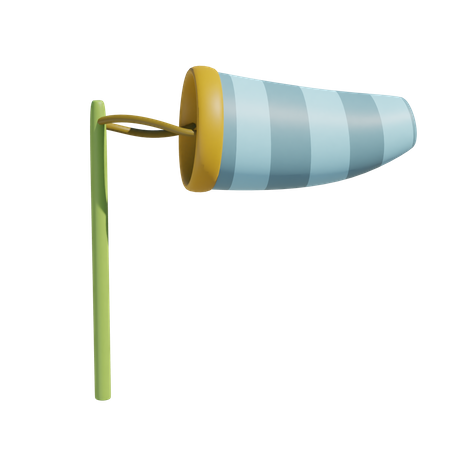 Windsock  3D Illustration