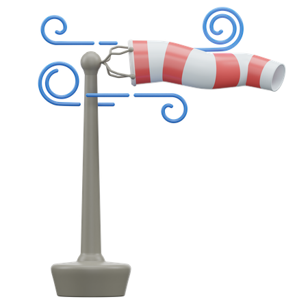 Windsock 3D Icon
