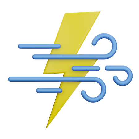 Windstorm  3D Icon