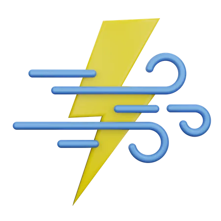 Windstorm  3D Icon