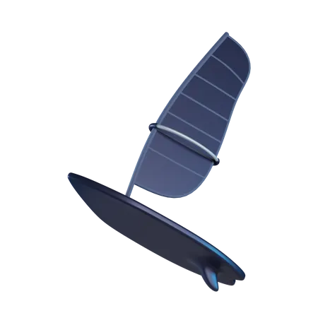 Windsurfen  3D Icon