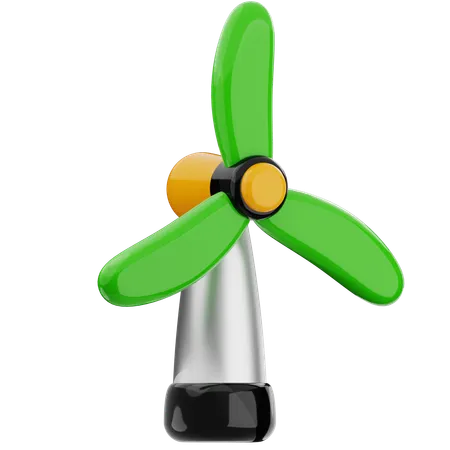 Windkraftanlage  3D Icon