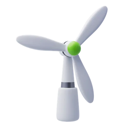 Windkraftanlage  3D Icon