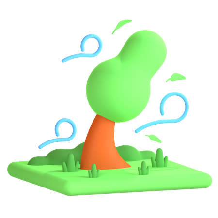 Windy  3D Icon