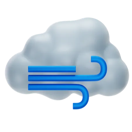 Windy Day  3D Icon