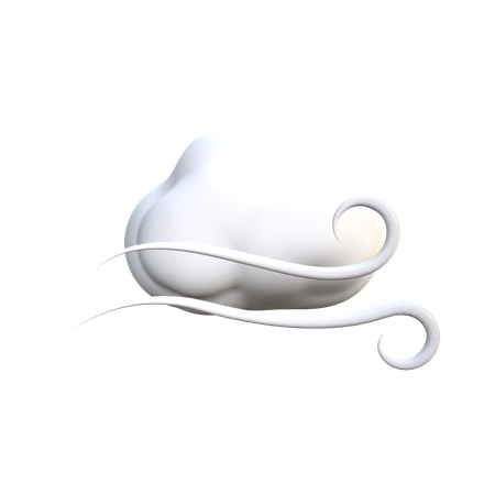 Windy Sunny  3D Icon