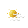 3d windy weather emoji