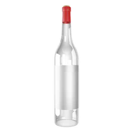 Wine Bottle  3D Icon