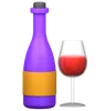 Wine Bottle And Glass