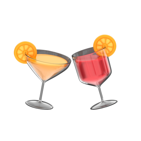 Wine Cheers  3D Icon