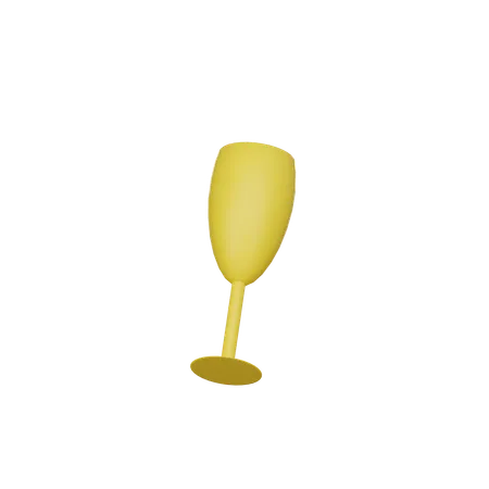 Wine Glass 3 D Icon 3D Icon