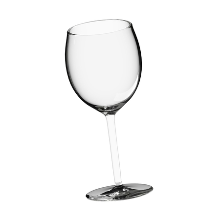 Transparent Wine Glass 3 D Illustration 3D Icon