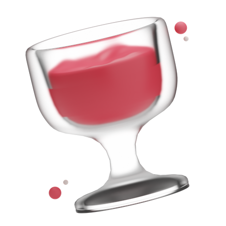 Wine Glass  3D Icon