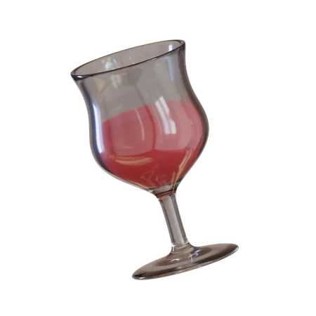 Wine Glass  3D Icon