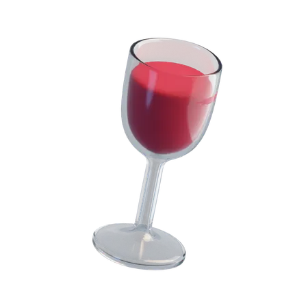 Wine glass  3D Icon