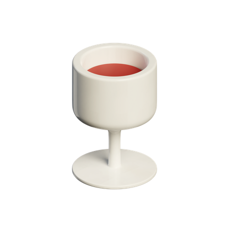 Wine Glass  3D Icon