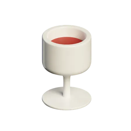 Wine Glass  3D Icon