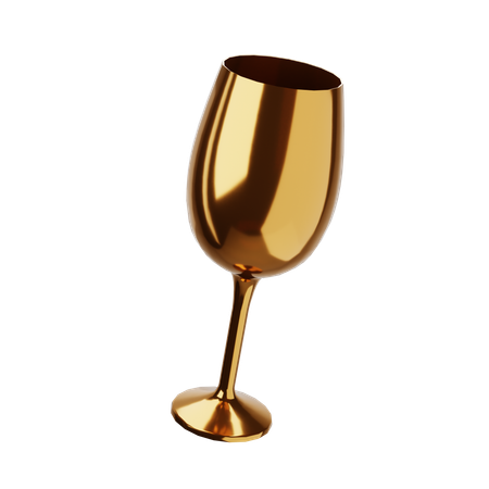 Wine Glass  3D Icon