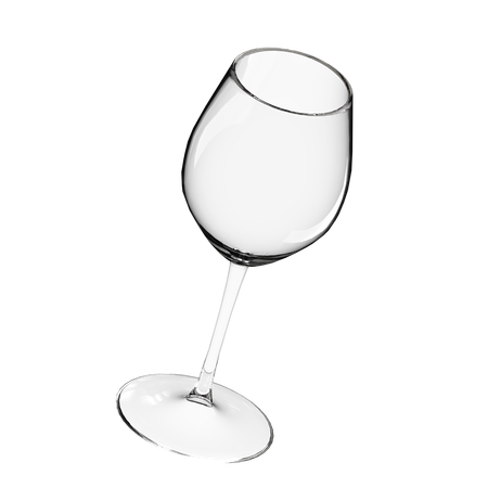 Wine Glass  3D Icon