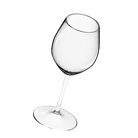 Wine Glass  3D Icon