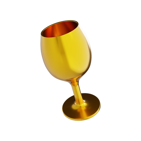 Wine Glass  3D Icon