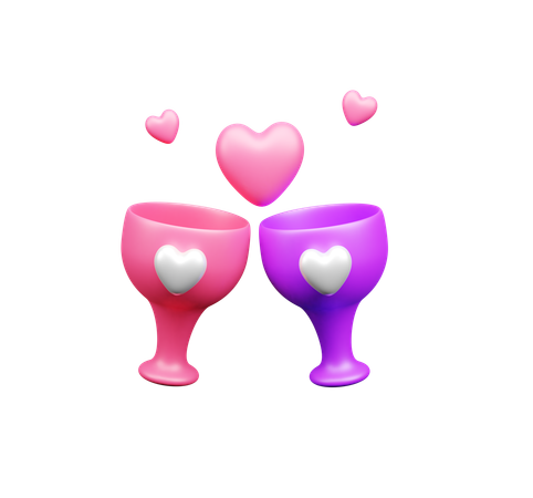 Wine Glass  3D Icon