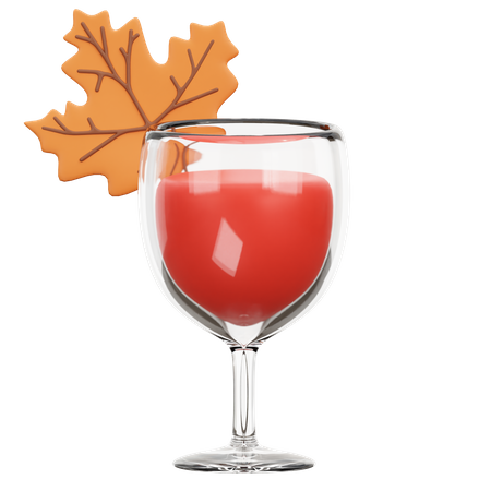 Wine Glass  3D Icon