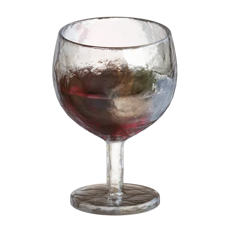 3 D Wine Glass Illustration 3D Icon