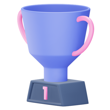 Winer Cup  3D Illustration