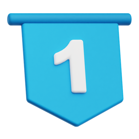 勝者旗  3D Icon