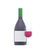 winery 3d illustration