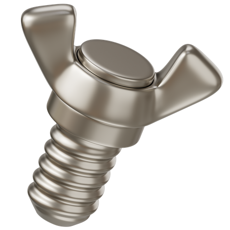 Wing Bolt  3D Icon