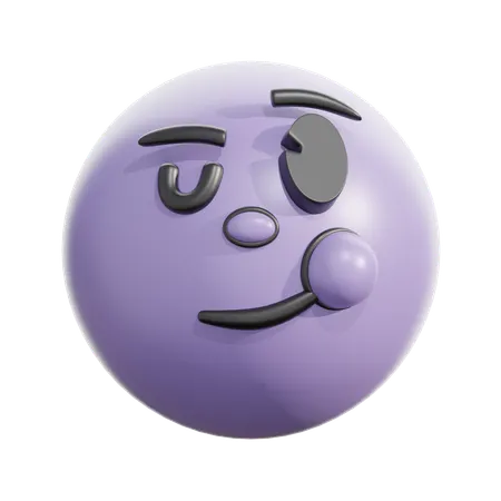 Wink  3D Icon