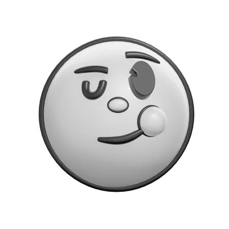 Wink  3D Icon