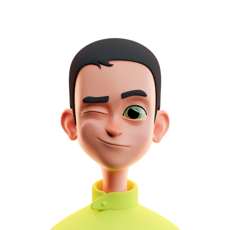 Wink  3D Icon