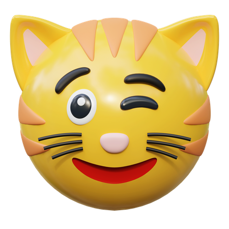 Wink Eyes  3D Icon