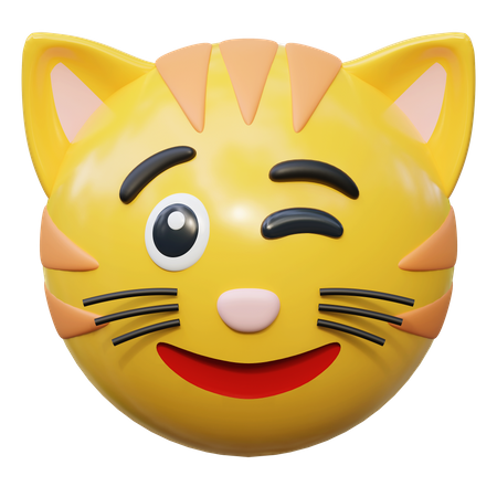 Wink Eyes  3D Icon