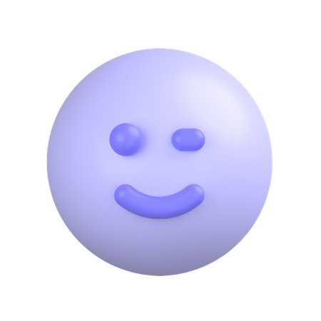 Winking Face  3D Icon