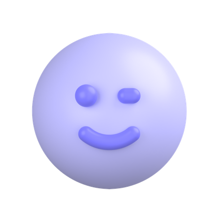 Winking Face  3D Icon