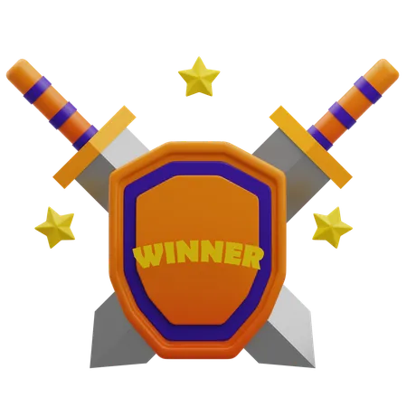 Winner  3D Icon