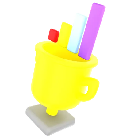 Winner Analysis  3D Icon